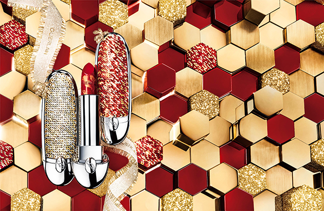 娇兰臻彩宝石唇膏壳(流金溢彩限量版-红+银)、臻彩宝石唇膏 34 (流金溢彩限量版)