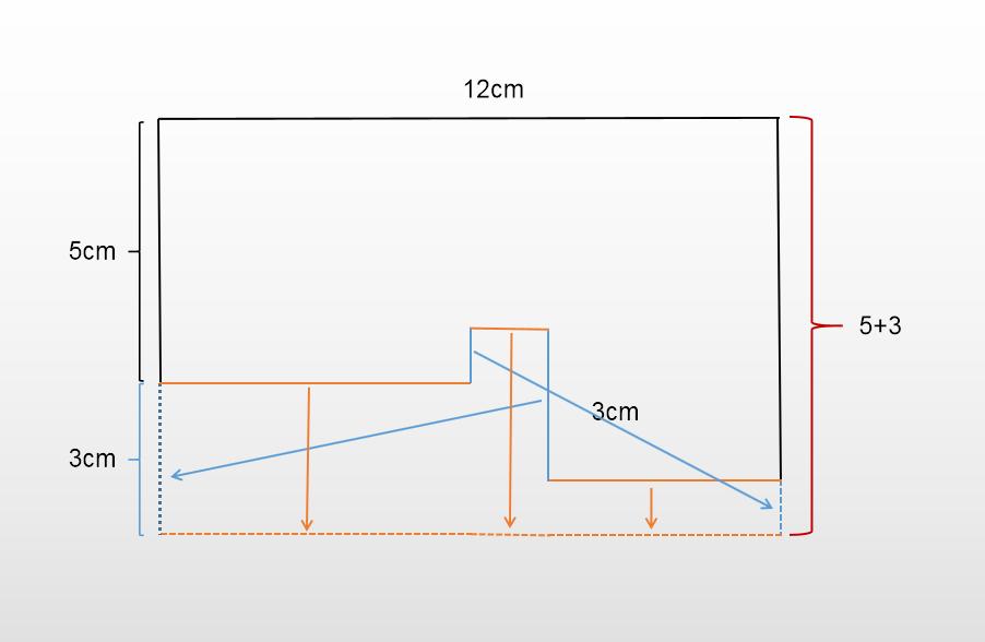 切割法补全法移动法_小学图形题求周长_正方形计算周长的公式