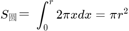 极限思想圆面积_已知圆的面积求周长_圆面积公式推导